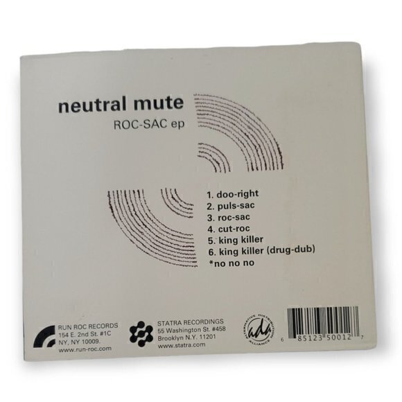 NEUTRAL MUTE  - Roc-Sac  EP‎ [2005 CD] - Picture 2 of 3